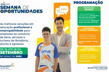  Fecomércio RO inaugura oficialmente o Centro de Educação Profissional SENAC Jaru