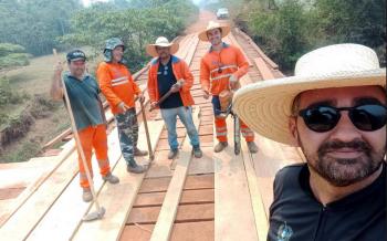 Jean Oliveira parabeniza equipe da 5ª Regional do DER pela recuperação de 13 pontes na Zona da Mata