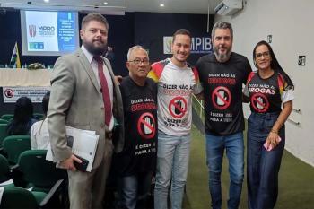 Deputado Thiago Flores reforça compromisso com a prevenção às drogas em Pimenta Bueno 