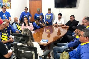 Prefeita Profª. Marcilene se reúne com mototaxistas e vereadores para tratar melhorias