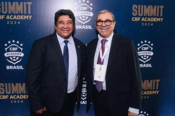 Presidente da FFER participa da abertura do Summit CBF Academy 2024