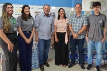 Alimentos arrecadados na Gincana do Conhecimento da ALE-RO são destinados à Apae