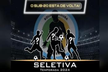 Rolim de Moura Esporte Clube realiza seletiva para atletas da categoria sub-20 nesta terça-feira (14)