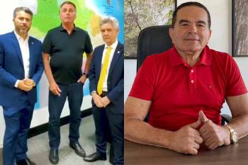 Após troca de ‘‘rasteiras’’ no PL, senadores anunciam Bolsonaro em Rondônia em meio à proposta de carro zero feita por Amorim