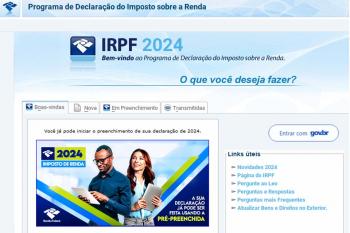 Programa do Imposto de Renda 2024 j est disponvel para download