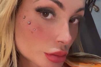 Andressa Urach exibe novos piercings faciais: “A mamãe ficou bem novinha”