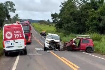 Grave acidente na BR-364 deixa feridos em Ji-Paraná