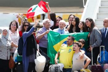 Brasil já repatriou 1,3 mil que estavam no Líbano; sexto voo chegou neste sábado