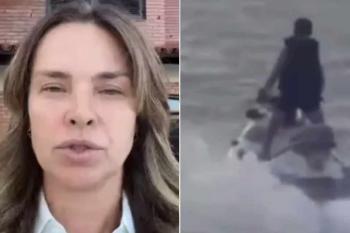 Atriz critica ex-marido por deixar filho pilotar jet ski: “Falta de responsabilidade”