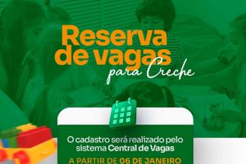 Prefeitura de Espigão do Oeste informa que Cadastro  turmas de Maternal I e II disponível a partir de 6 de janeiro