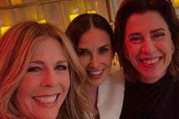 Fernanda Torres e Demi Moore posam juntas e celebram indicação ao Oscar