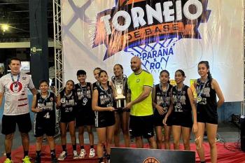 Basquete feminino de Ji-Paraná conquista Torneio de Base 