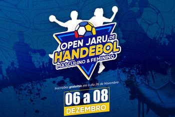 Open Jaru de Handebol será de 06 a 08 de dezembro no Ginásio Sebastião Mesquita 