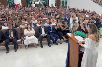 Carla Redano é empossada prefeita para o segundo mandato em Ariquemes