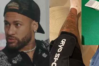 Neymar curte longe da folia e brinca: “O Carnaval está diferente”