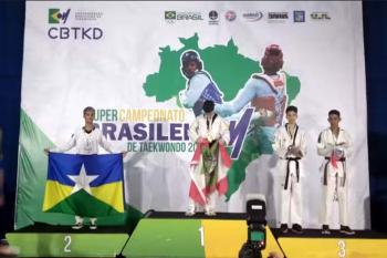 Rondônia conquista quatro medalhas no Supercampeonato Brasileiro de Taekwondo