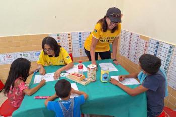 Fortalecendo segurança viária, Detran-RO sensibiliza crianças com ações educativas em Porto Velho