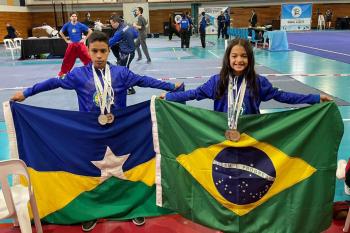 Atletas de Kung Fu de Pimenta Bueno conquistam medalhas de ouro e de prata em competição internacional