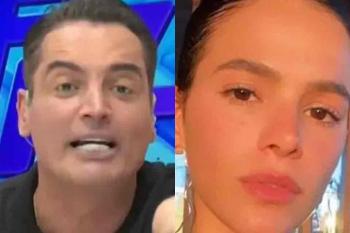 Leo Dias pede desculpas públicas a Bruna Marquezine: “Usei palavras pesadas que não condizem com ela”