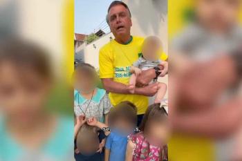 Em Rondônia, Bolsonaro grava vídeo com filhos de condenado pelo 8 de Janeiro e pede impeachment de ministro do STF