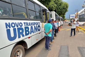 Deputado EstadualCssio Gois destaca entrega de nibus novos e tarifa zero em Cacoal