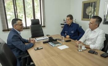 Novo CEO da Santo Antnio Energia visita Prefeitura de Porto Velho