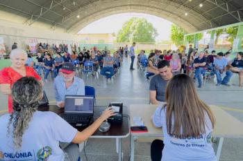 Rondônia Cidadã atende neste fim de semana aos moradores de Nova Estrela, distrito de Rolim de Moura