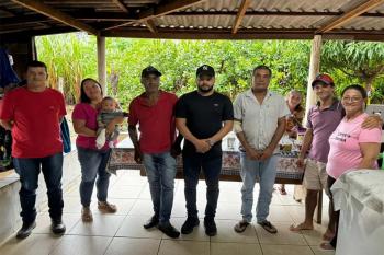 Deputado Edevaldo Neves visita Vilhena e se compromete em ajudar no fortalecimento da agricultura familiar na regio