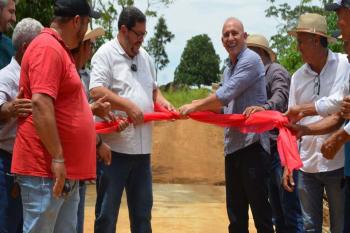 Ezequiel Neiva cumpre compromisso e inaugura ponte de concreto e aço em Machadinho do Oeste