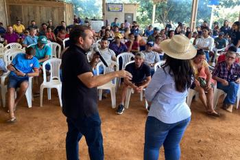 Laerte Gomes entrega implementos agrícolas e anuncia destinação de mais de R$ 1,5 milhão para associações de Nova Brasilândia 