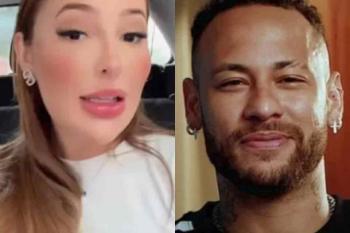 Garota de programa que alega affair com Neymar choca web ao revelar teste de gravidez positivo: “Vocês não sabem quem é o pai”