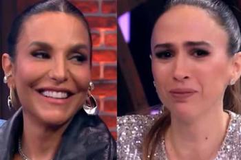 Ivete Sangalo emociona Tatá Werneck ao falar sobre amor e diferença de idade