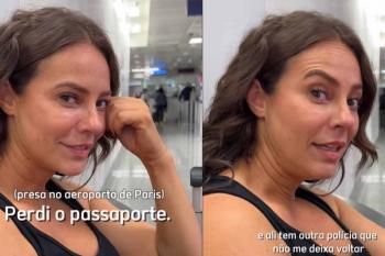 Paolla Oliveira relata perrengue após perder passaporte: “Ameaça de ser deportada”