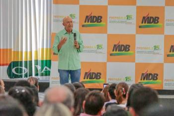 Confúcio critica economia de Rondônia, fala em perda de 300 mil habitantes e quer o MDB sem extremistas