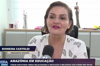 SINTERO NA MDIA: As especificidades da educao na Amaznia pauta na imprensa de Rondnia