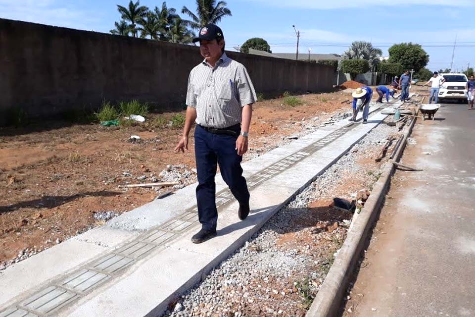 Lançamento da obra de pavimentação em três bairros é neste sábado, veja ruas contempladas