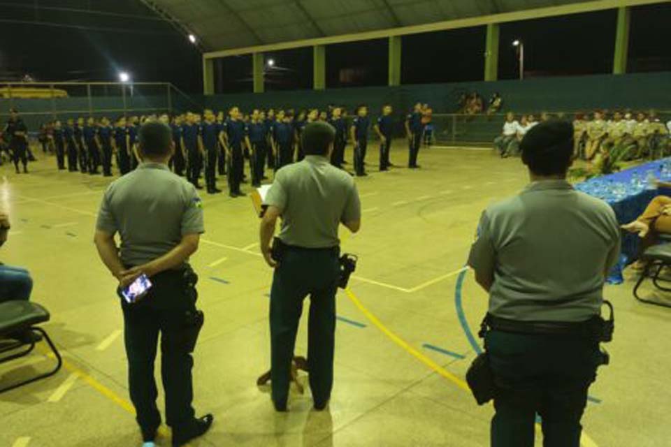 Aula inaugural marca reativação do projeto Polícia Militar Mirim no município