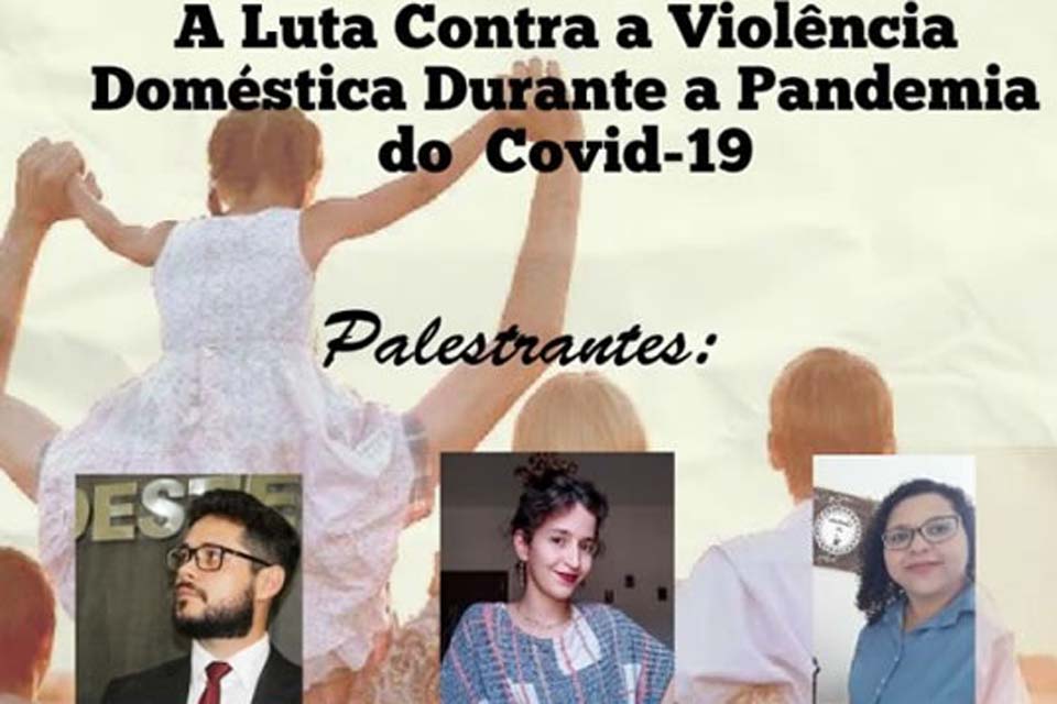 Luta contra violência doméstica será tema de live realizada pela Semas 