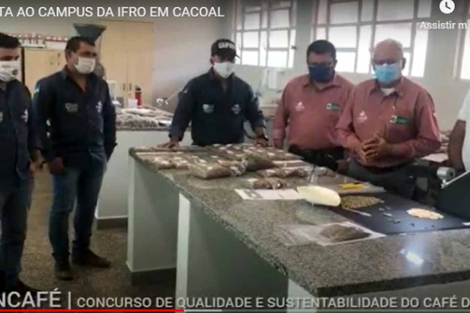 Campus Cacoal firma parceria com Idaron e Emater para implantação do Laboratório de Análise Física de Grãos