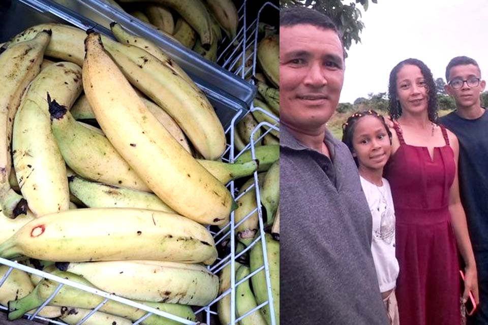 Família do Assentamento Antonio Conselheiro se destaca com sua grande produção de alimentos