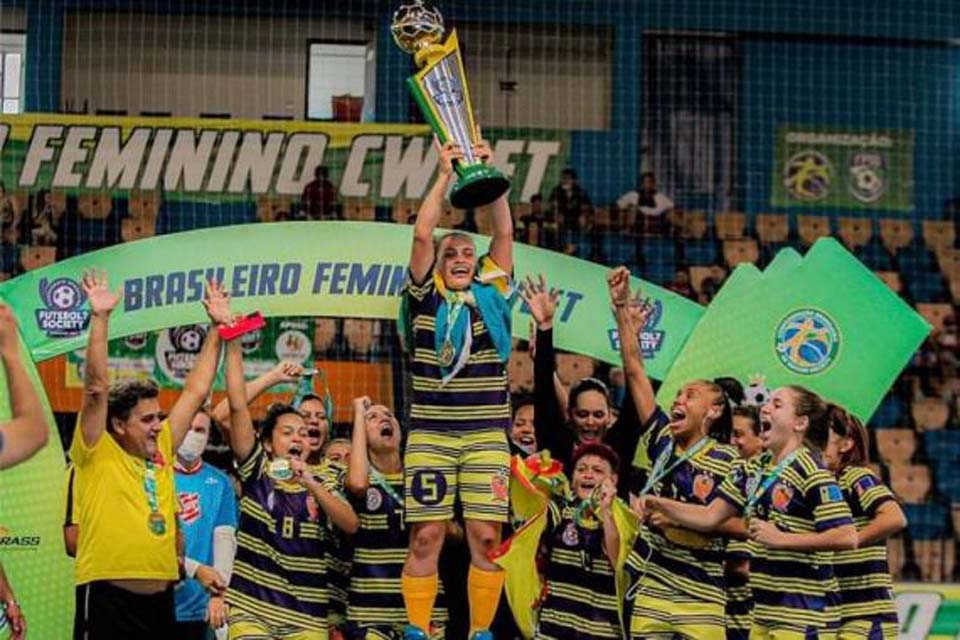 Atletas de Rondônia conquistam Campeonato Brasileiro Feminino de Soccer Society no Paraná