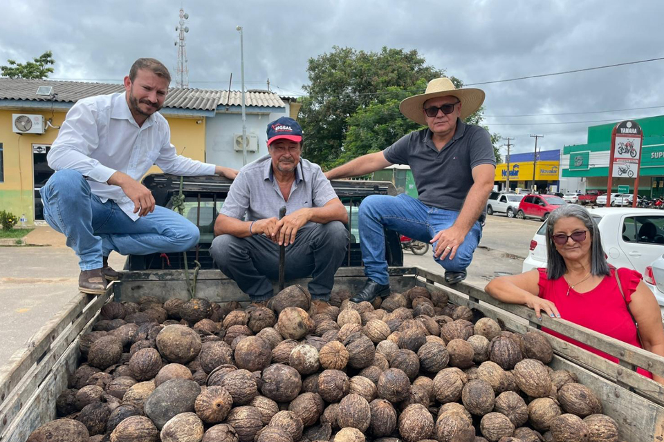 Sema recebe doação de 500 ouriços de sementes de Castanha-do-Pará