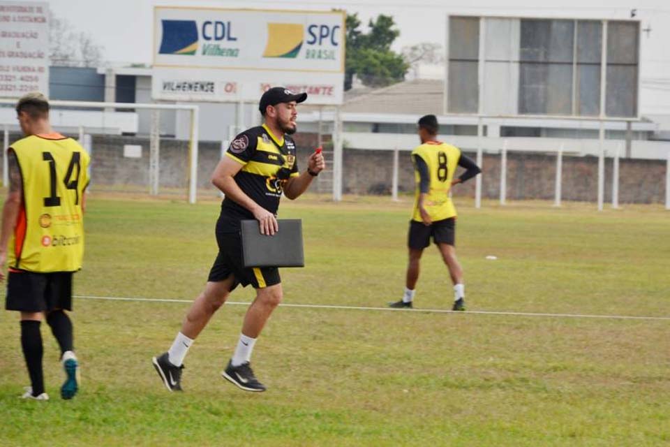 Treinador do Vilhenense analisa positivamente as primeiras semanas de treinos e destaca a importante da realização de amistosos   