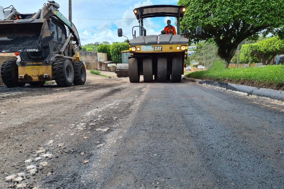 Manutenção de 20 km da Rondovia 383 e inicia recuperação da rodovia na área urbana é concluída