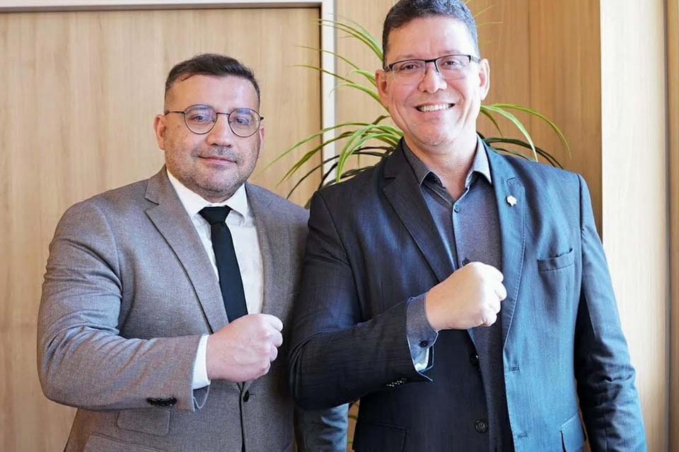 Deputado Ribeiro e governador Coronel Marcos Rocha já sonham com a Expovel em 2024