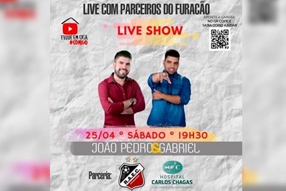 Real Ariquemes promove live show com João Pedro & Gabriel