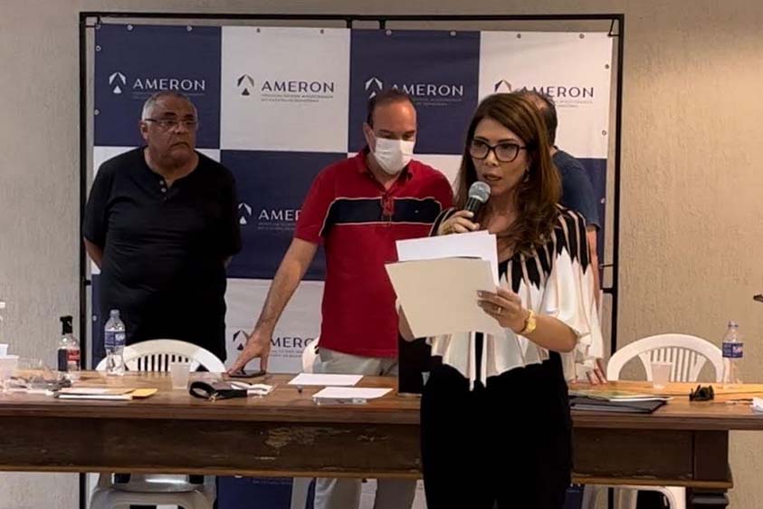 Euma Tourinho é reeleita presidente da Ameron para o biênio 2023-2024