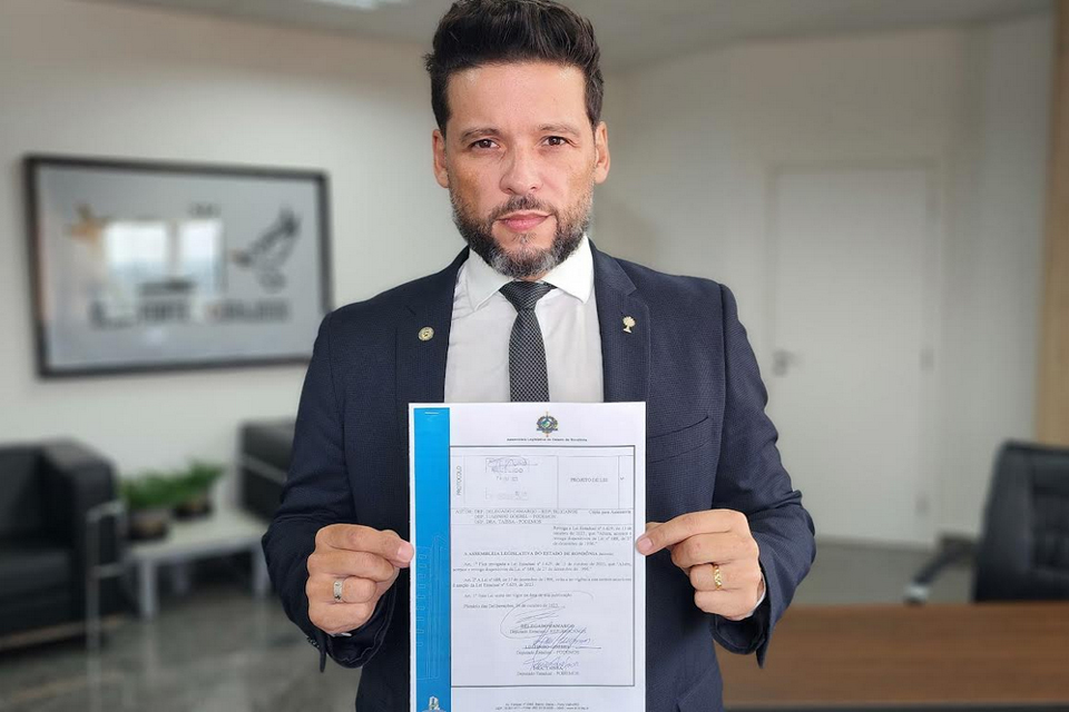 Deputado Camargo protocola projeto que revoga aumento do ICMS em Rondônia