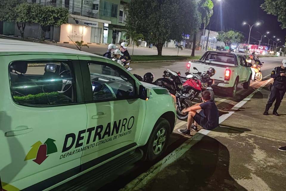 Com foco na preservação à vida, operação “Corta Giro” aborda mais de 200 motocicletas em Rondônia