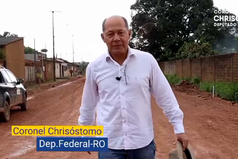 Deputado Federal Coronel Chrisóstomo destaca trabalho realizado em prol dos municípios de Rondônia